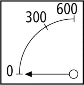 EQ72-200-5 ;  Amperomierz, klasa 1,5