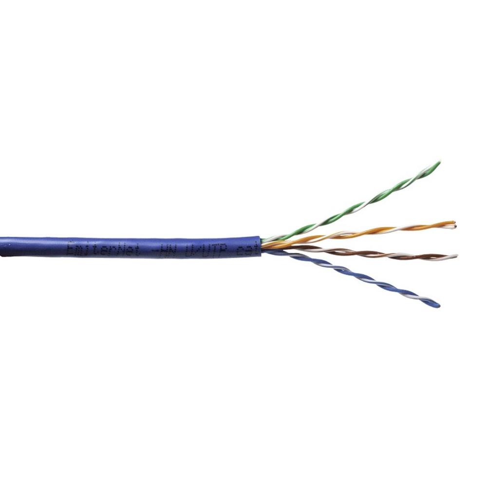 Kabel Emiter Net UTP (U/UTP) kat. 5e, linka 4 x 2x 24 AWG PCW, niebieski