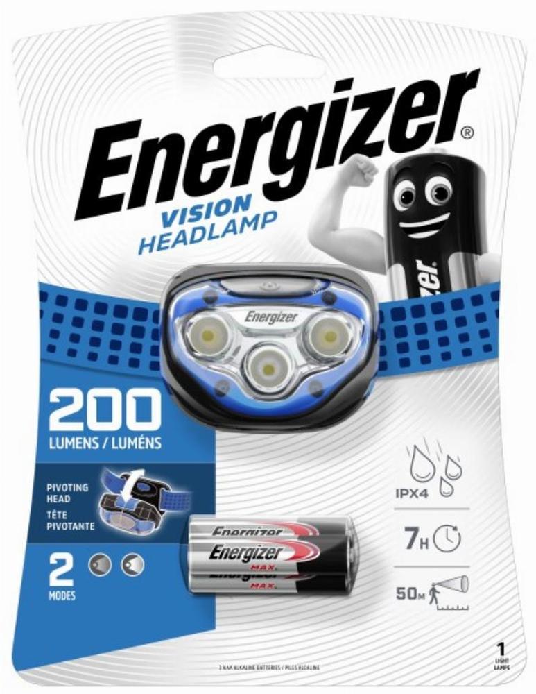 latarka czołowa ENERGIZER HEADLIGHT VISION 3AAA 200 lm