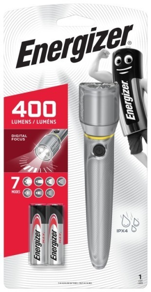 latarka METAL VISION HD 400lm 2xAA LED ENERGIZER