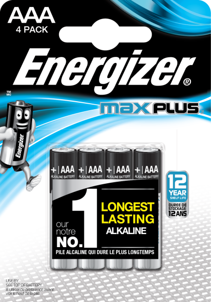 bateria LR3/4szt.MAX PLUS AAA E301321400