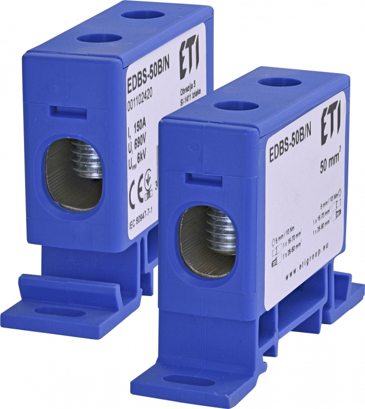 zacisk 1-tor.EDBS-50B/N (KE)