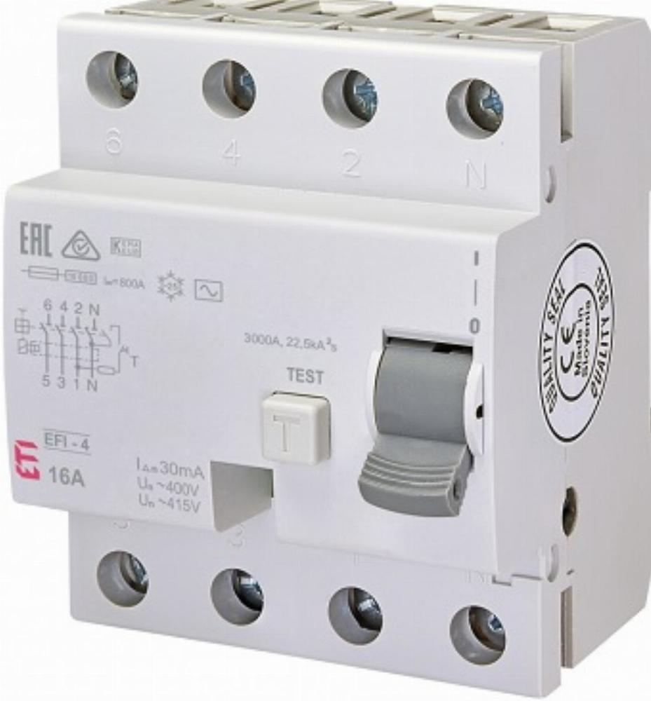 EFI-4 AC 63/0.5 Wyłącznik różnicowoprądowy