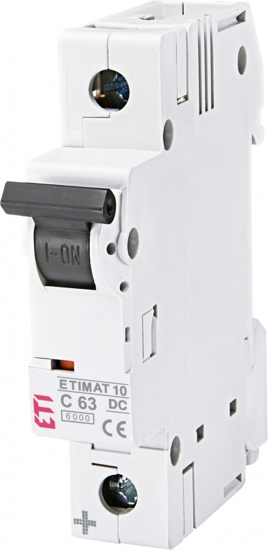 ETIMAT 10-DC 1p C63 6kA Wyłącznik nadprądowy DC