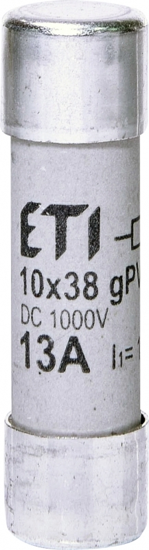 wkładka topikowa cylindryczna PV CH10x38 gPV 13A/1000V DC UL