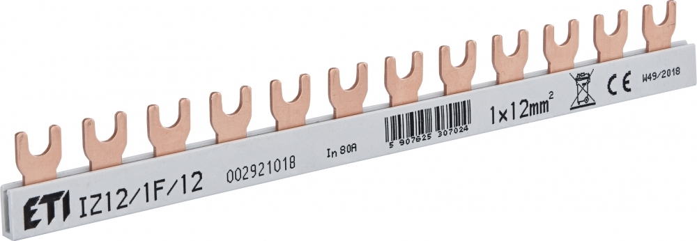szyna łączeniowa izol.IZ12/1F/12