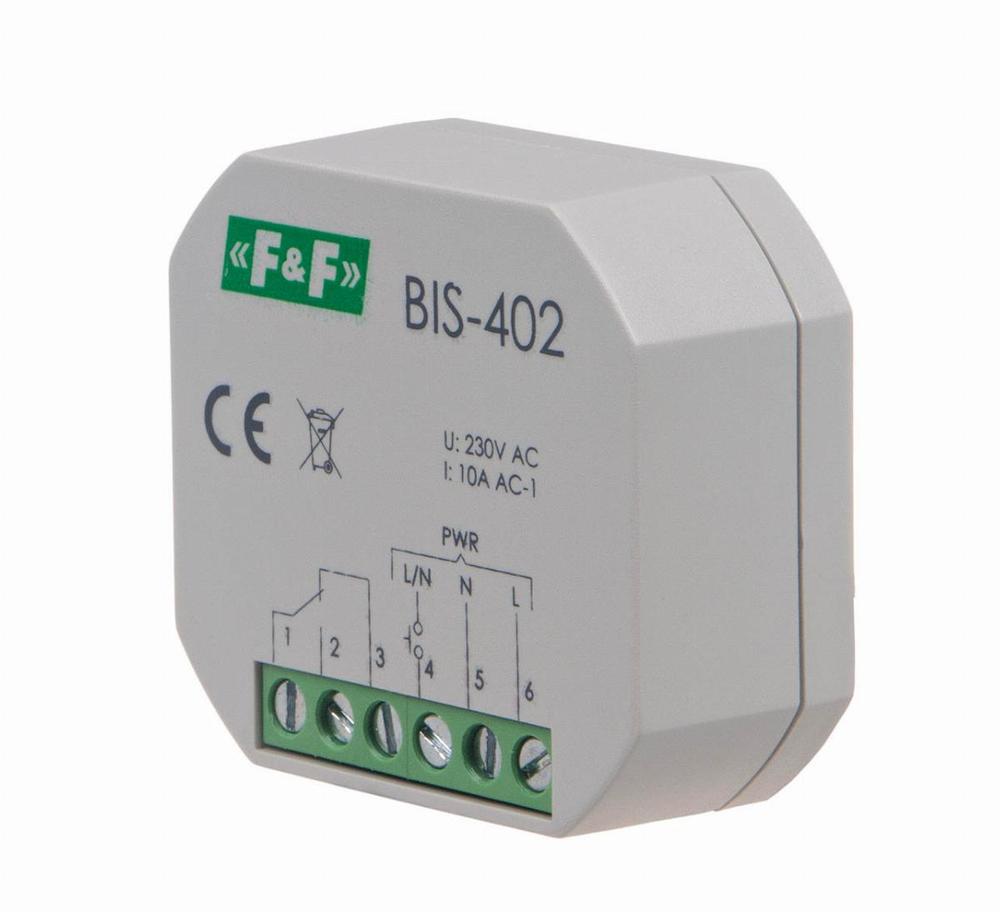 przekaźnik bistabilny BIS-402 do puszki