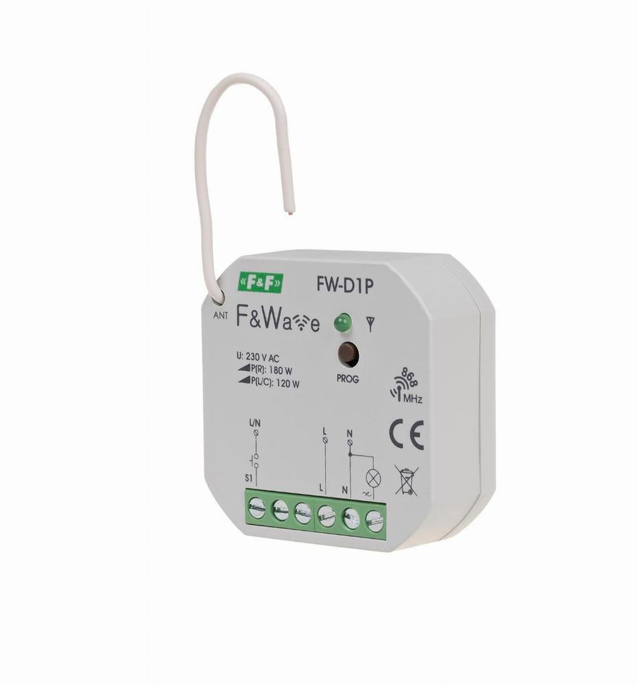 radiowy zestaw sterowania FW-D1P sciemniacz puszka 230