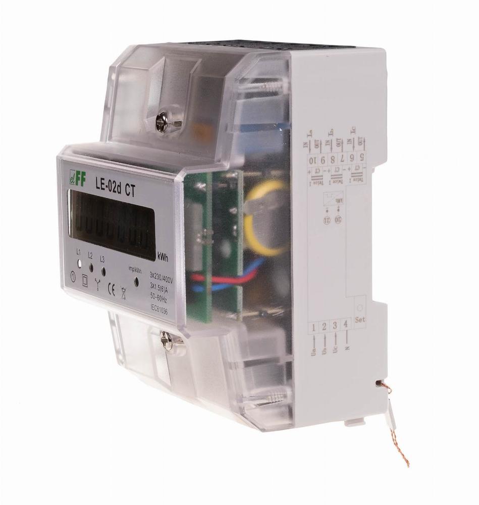 licznik energii elektrycznej 3 fazowy LE-02D-CT
