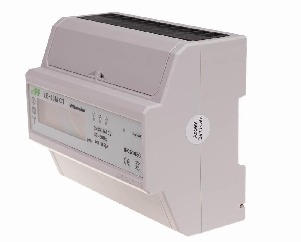 licznik energii elektrycznej 3 fazowy z programowalną przekładnią LCD LE-03M MODBUS