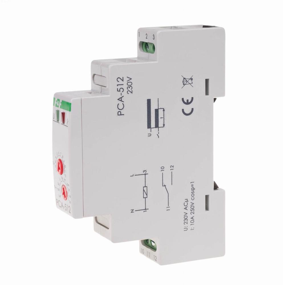 przekaźnik czasowy PCA-512 230V awersyjny