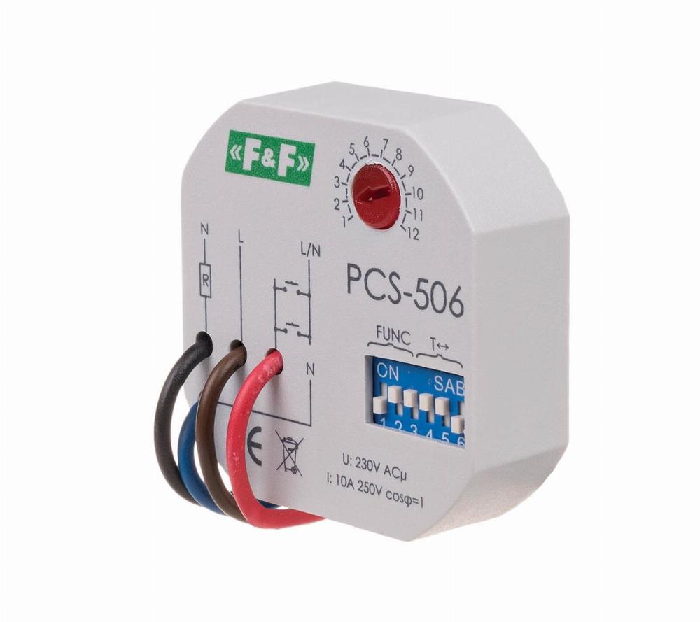 przekaźnik czasowy PCS-506 do puszki 60 230V