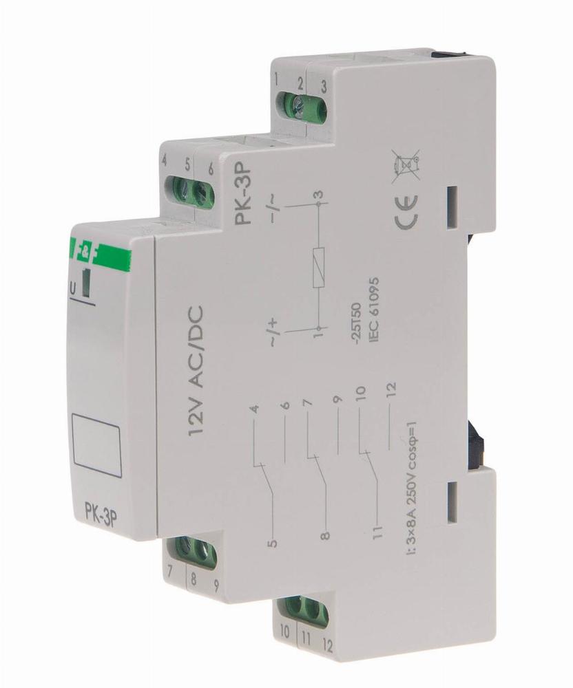 przekaźnik elektromagnetyczny PK-3P-12V