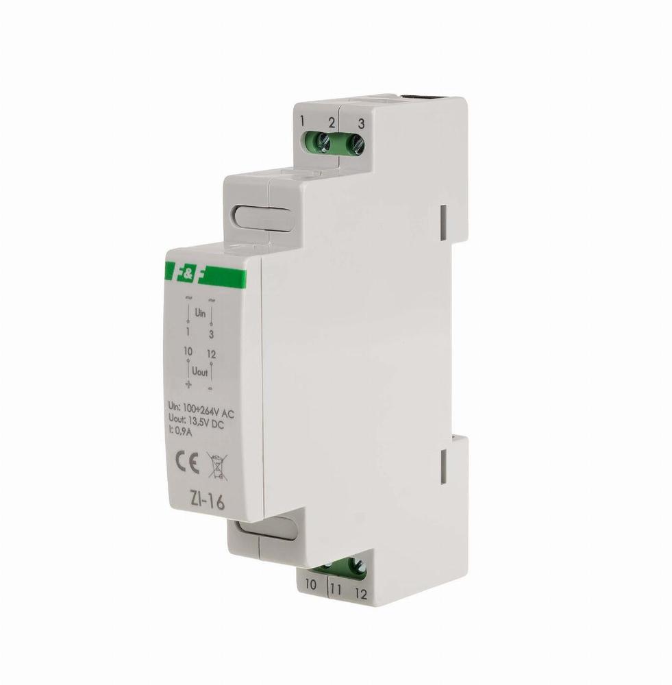Zasilacz impulsowy 12W, 13,5V DC, nap. zas. 100÷230V, do montażu na szynie DIN