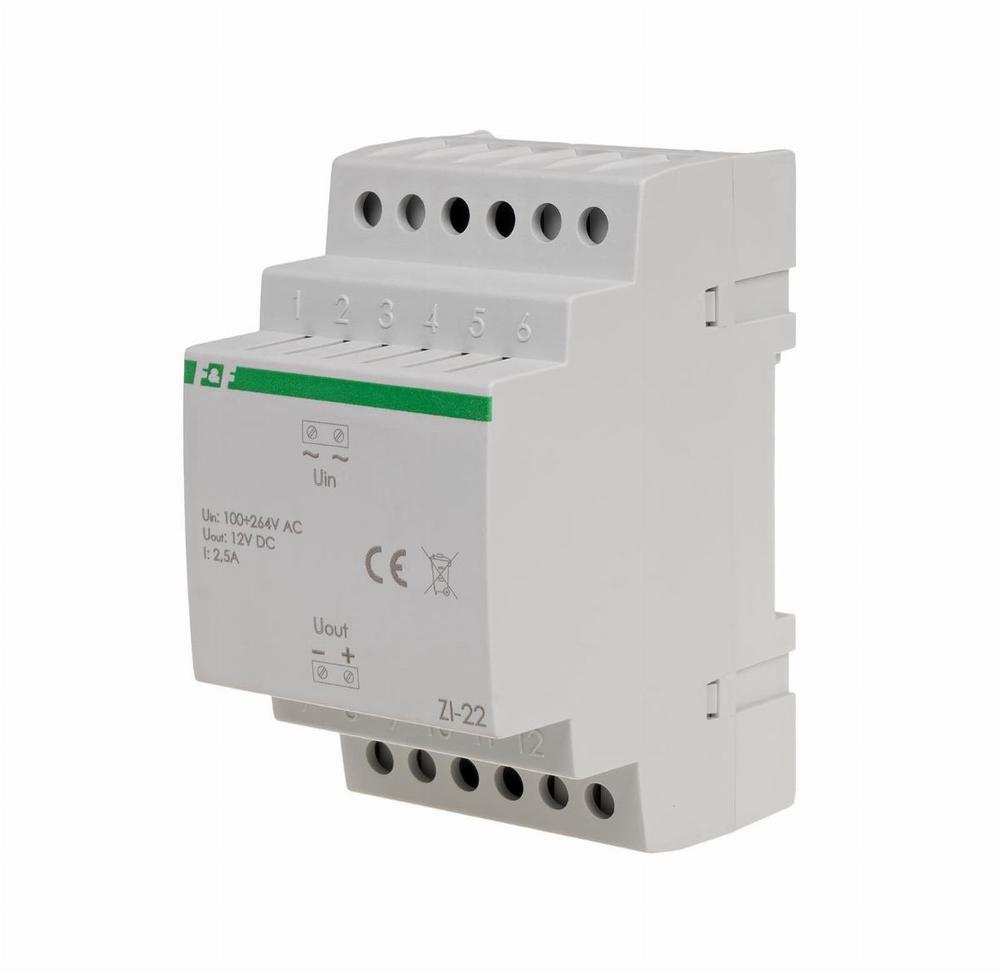 Zasilacz impulsowy ZI-22 12V DC 2,5A