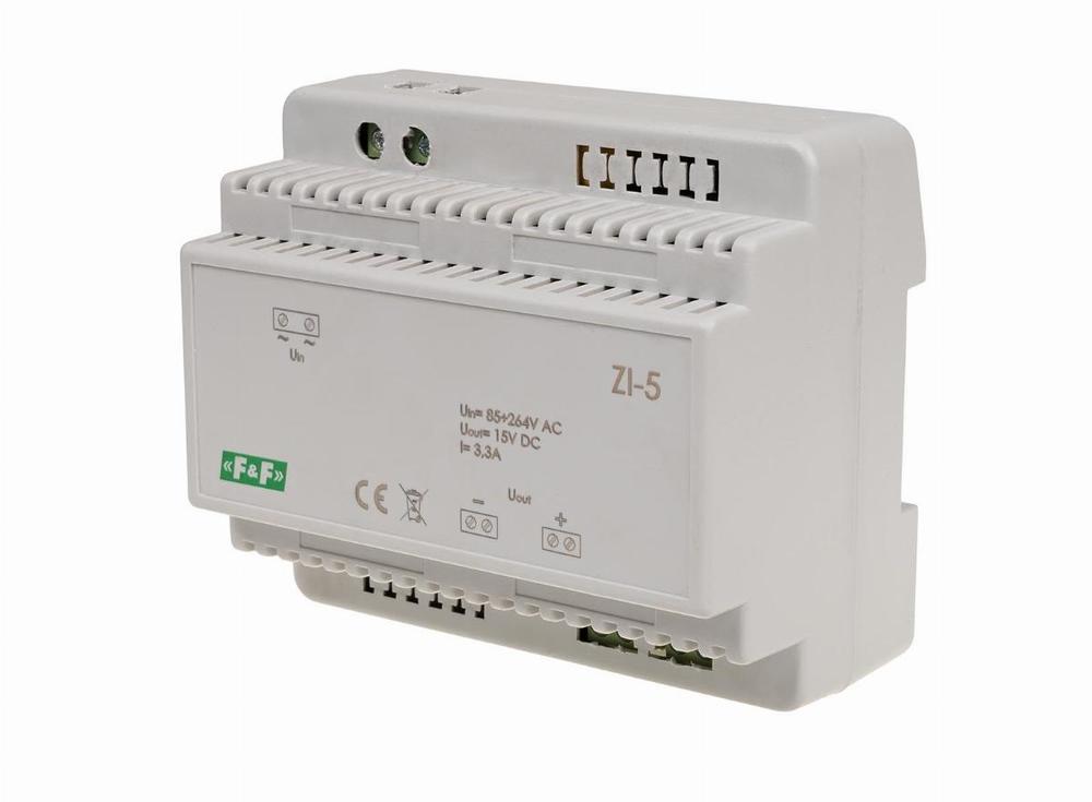 Zasilacz impulsowy 15V DC 3,3A ZI-5