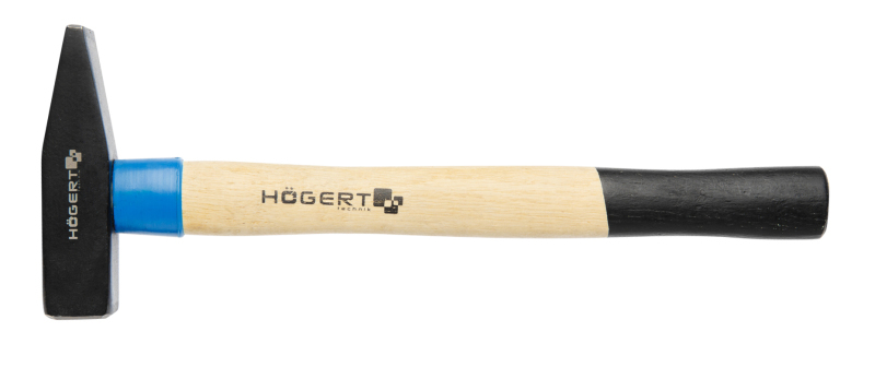 młotek ślusarski 300g HOEGERT trzonek drewniany HT3B003
