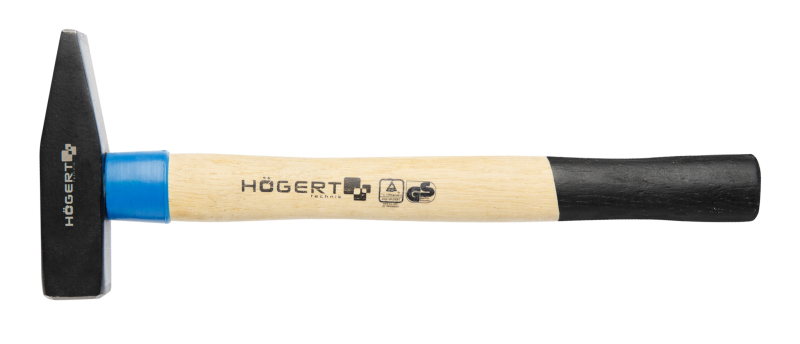 młotek ślusarski 500g HOEGERT trzonek drewniany HT3B005