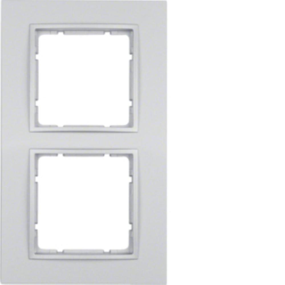ramka B.7 2-kr. aluminium 10126424