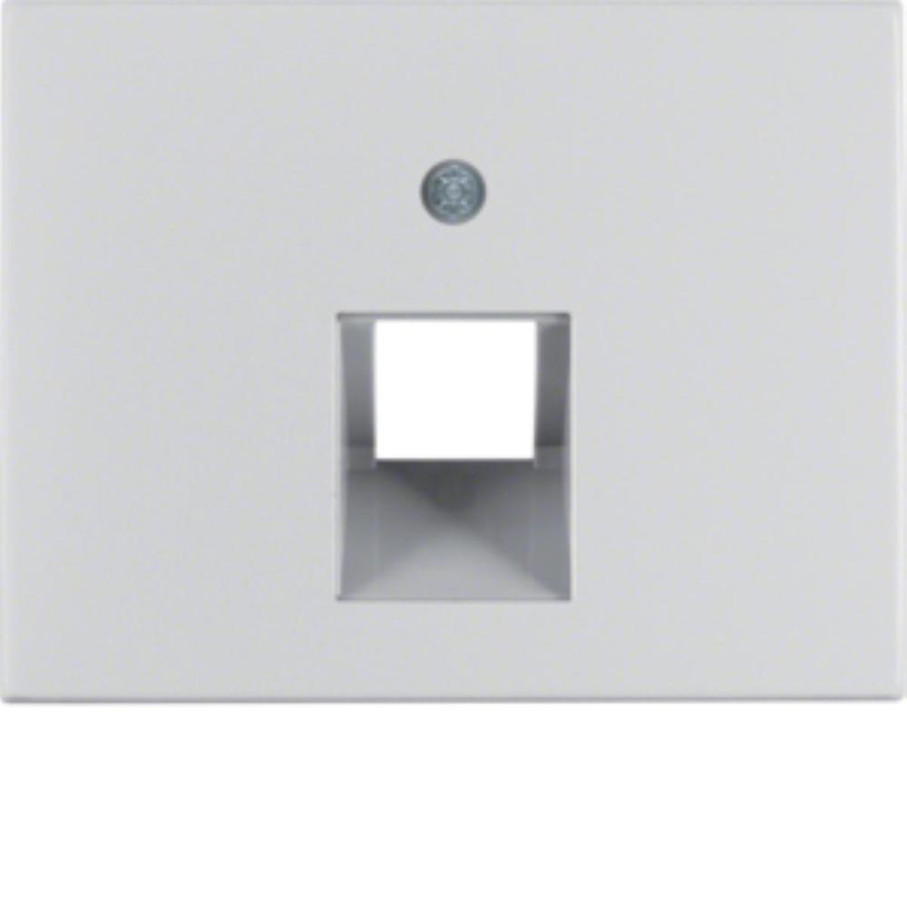 płytka K.5 czołowa gn.przylacz.UAE1-kr. aluminium