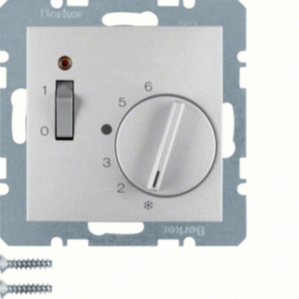 regulator temp.B.3/B.7 pomieszcz.z zestyk.zwi elem.central.i lacz.aluminium