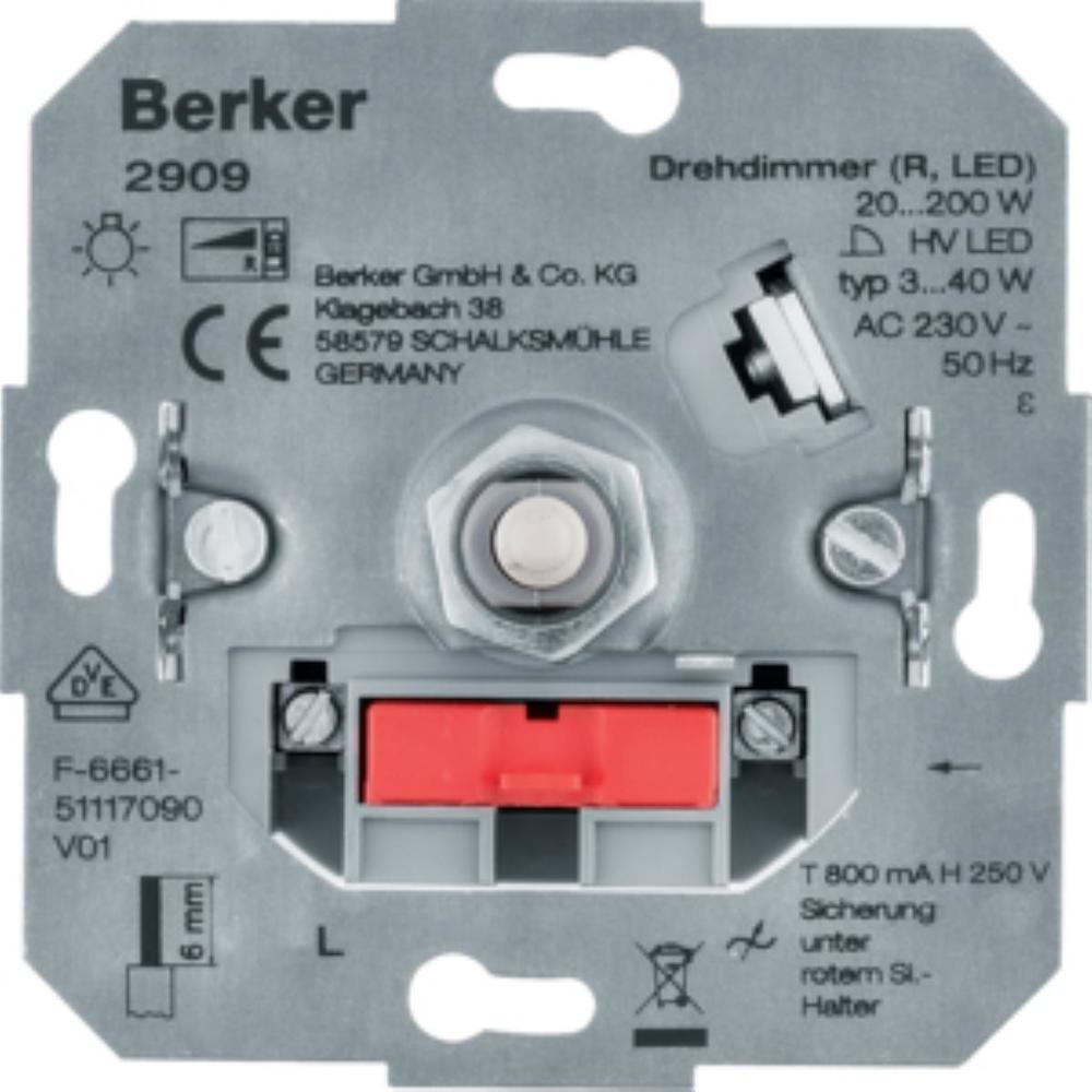 ściemniacz obrotowy ONE.PLATFORM obciążenie R20-200W, LED 3-40W