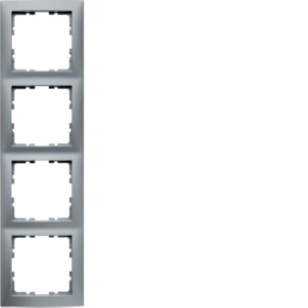 ramka KWADRAT 4-kr. aluminum