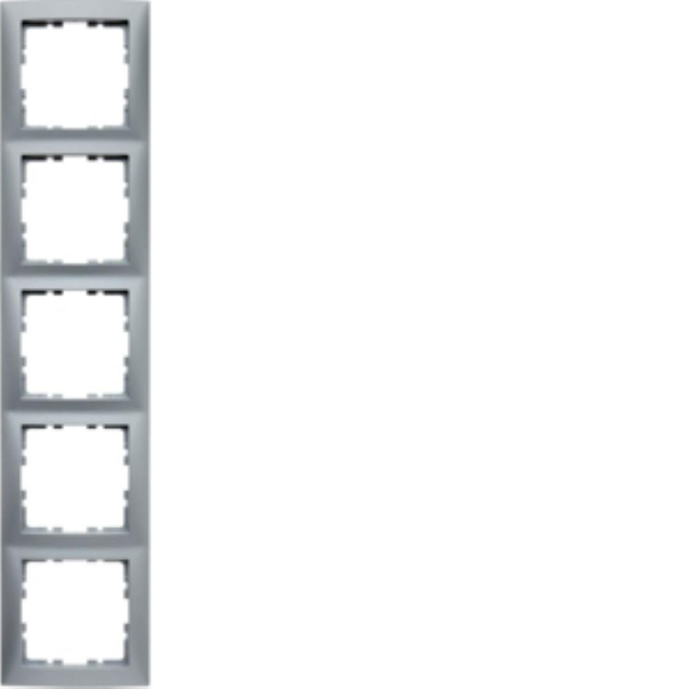 ramka KWADRAT 5-kr. aluminum