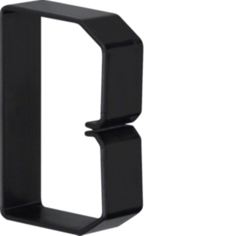 tehalit. klamra do przew.60x80 BA6, czarna B600803