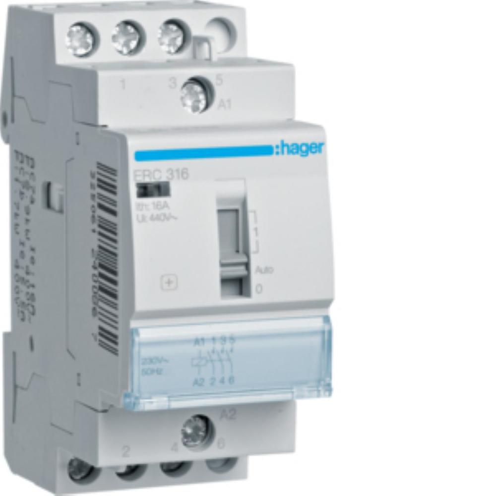 Przekaźnik instalacyjny 230VAC 3NO 16A