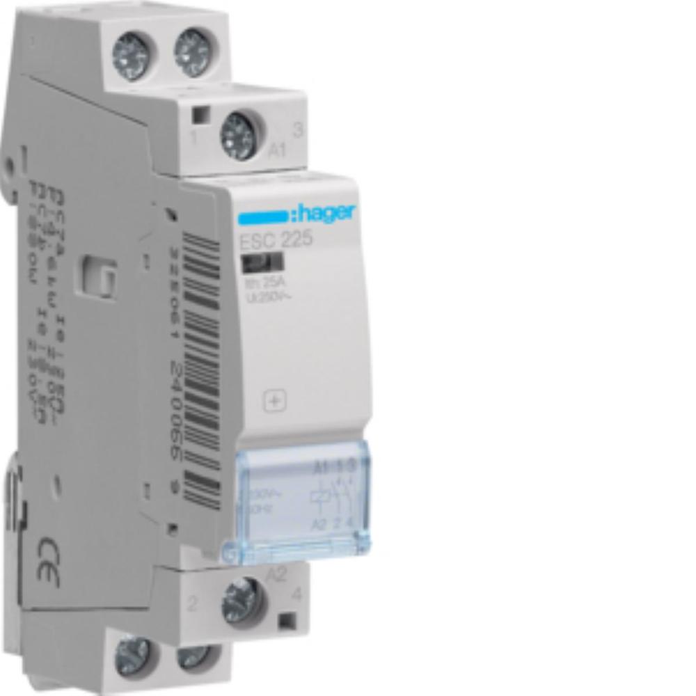 Stycznik 230VAC 2NO 25A AC-7a/b