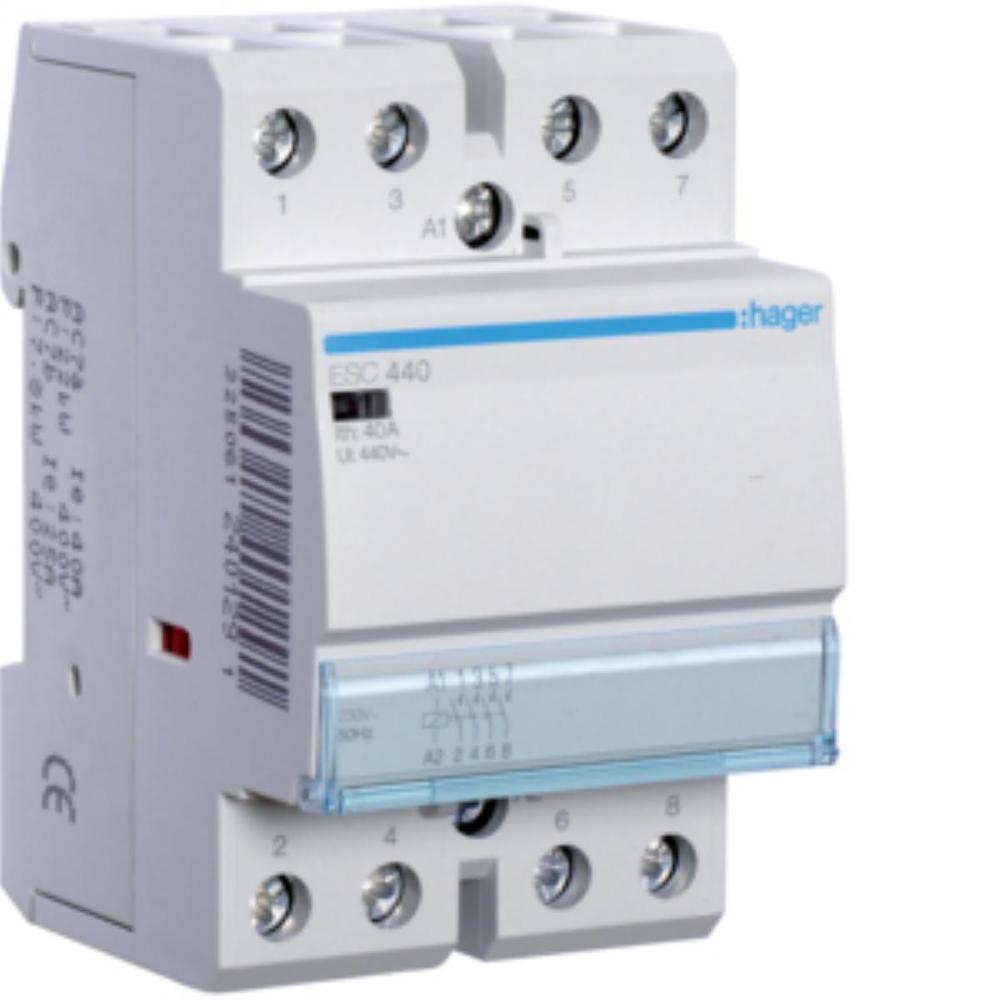 Stycznik 230VAC 4NO 40A AC-7a/b