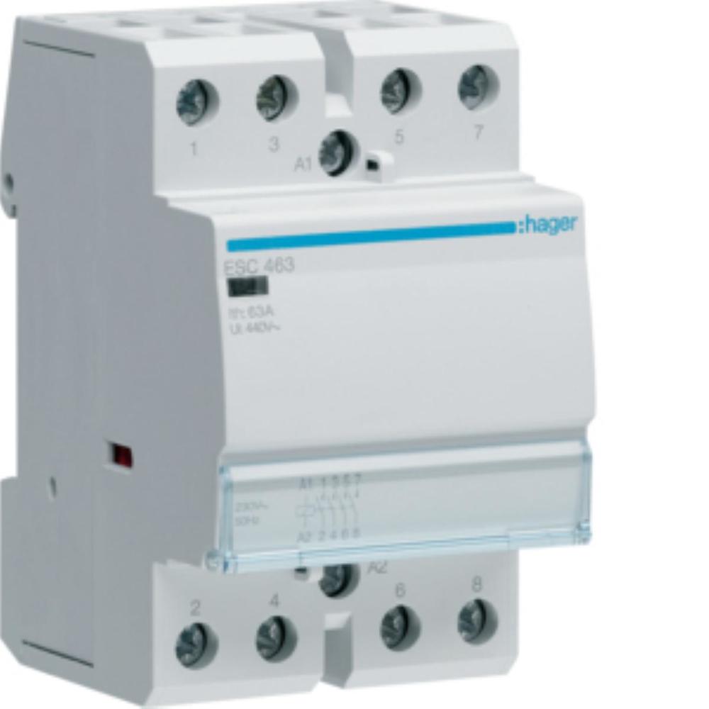 Stycznik 230VAC 4NO 63A AC-7a/b