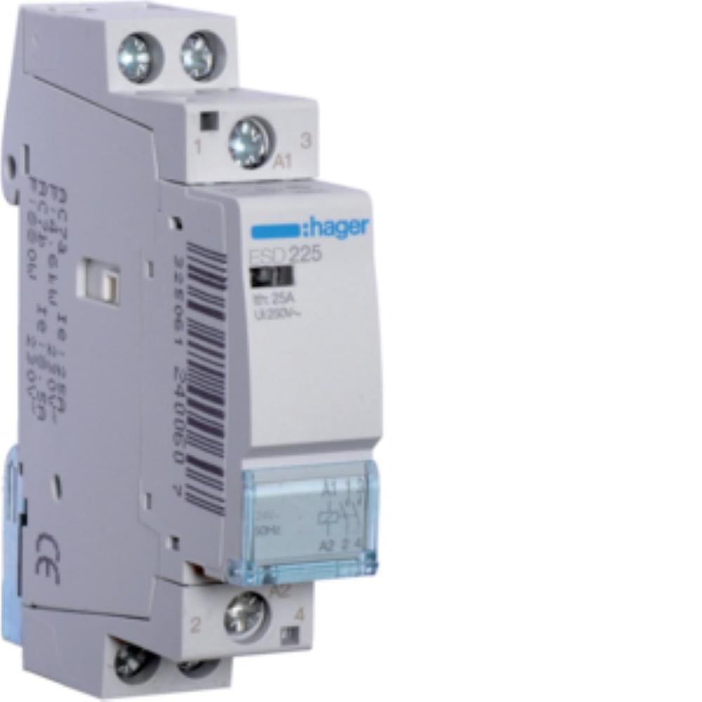Stycznik 24VAC 2NO 25A AC-7a/b