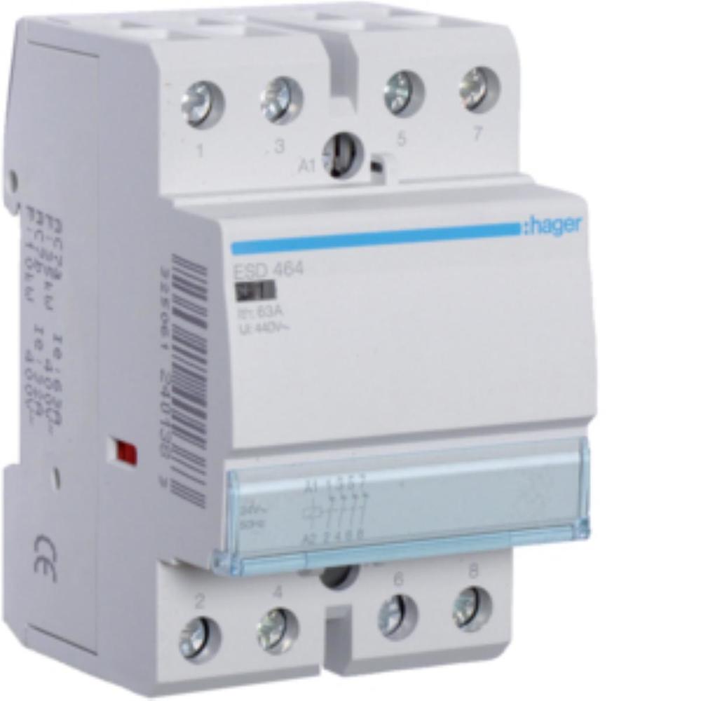 Stycznik 24VAC 4NC 63A AC-7a/b