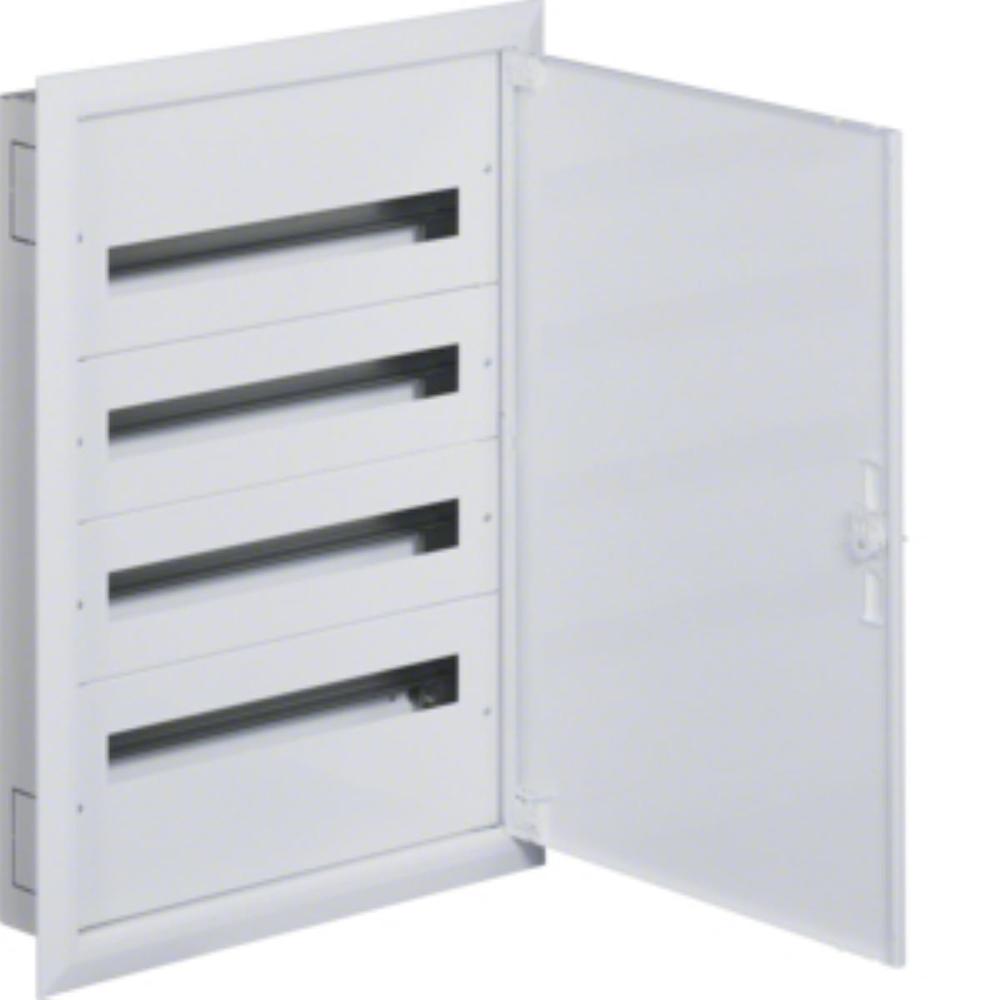 rozdzielnica podtynkowa FW424WT 4x24 moduły z zaciskami PE/N IP40 I kl.