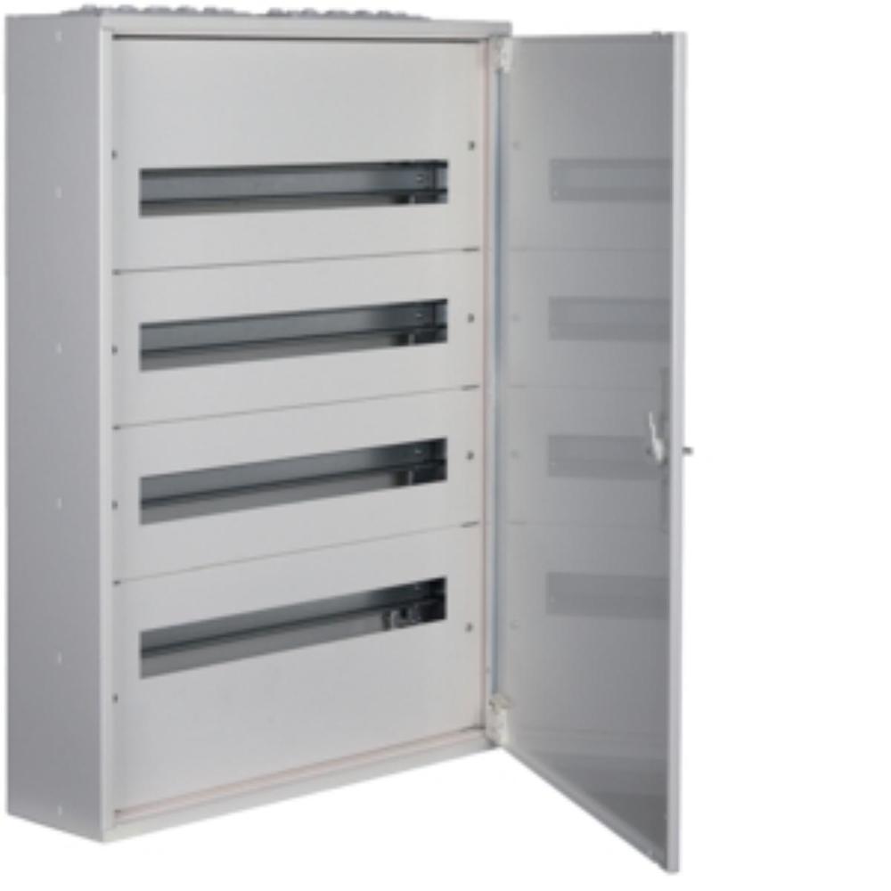 rozdzielnica natynkowa FW424WT 4x24 moduły z zaciskami PE/N IP40 I kl.