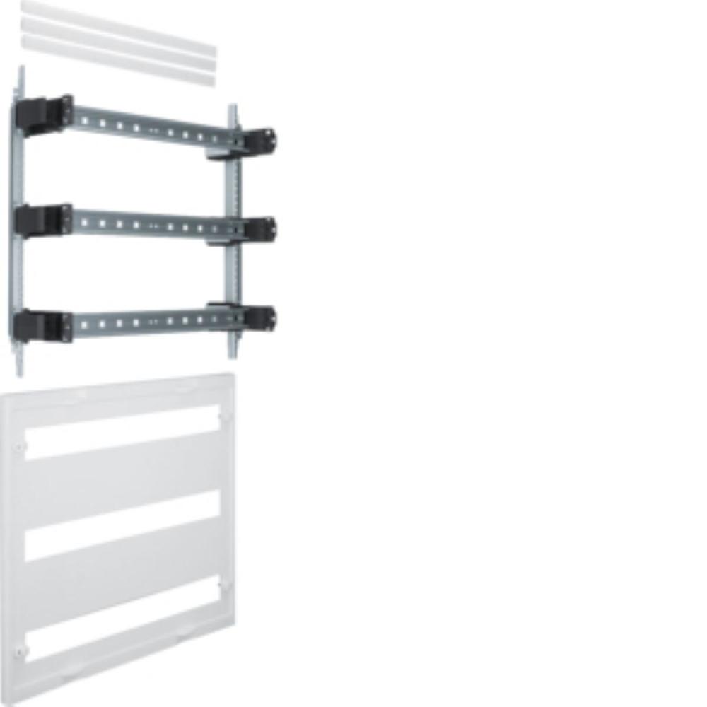 blok universN dla aparatów modułowych montowanych poziomo 3x24PLE 450x500mm