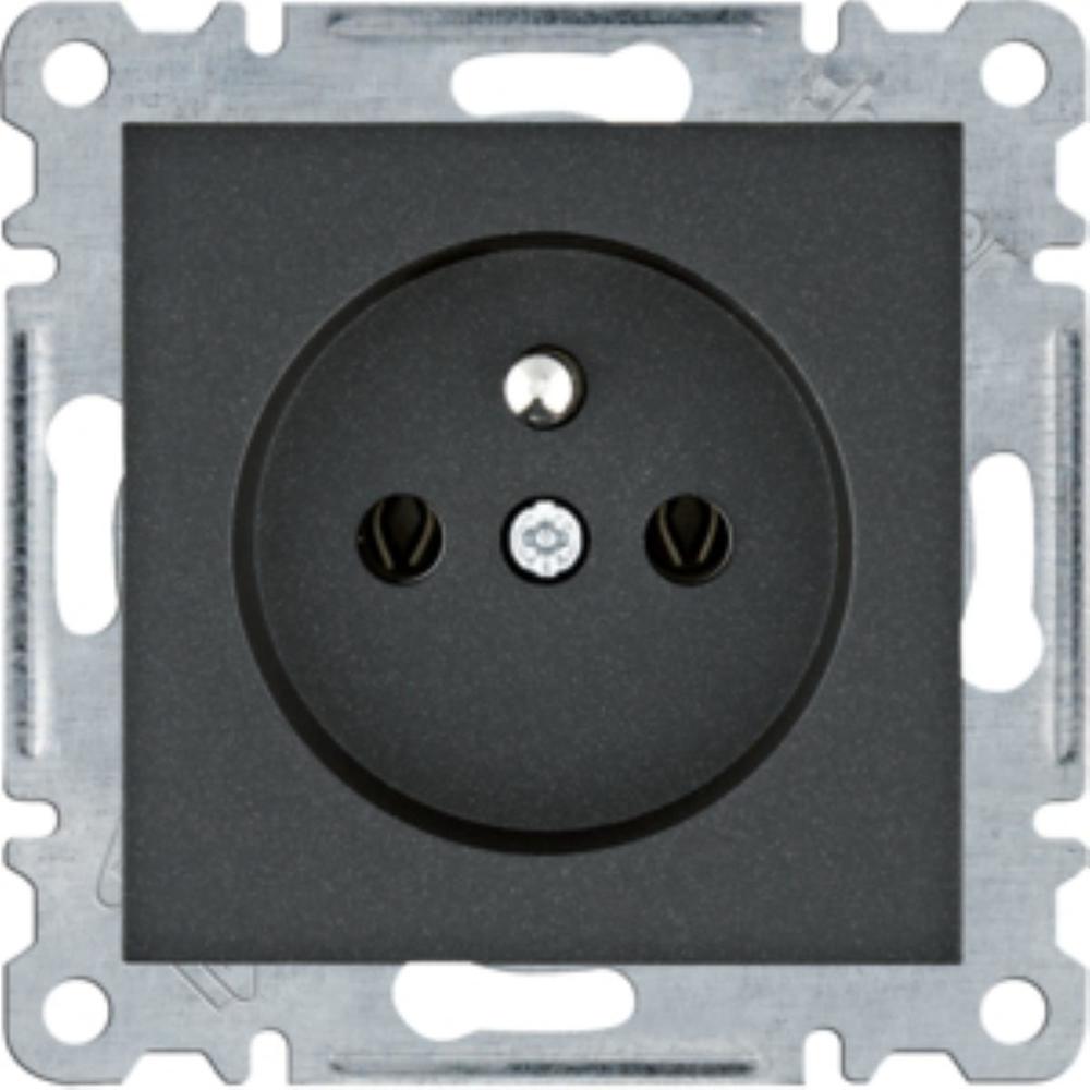 gniazdo LUMINA wtyczk.z/u.16A/250VAC czarne
