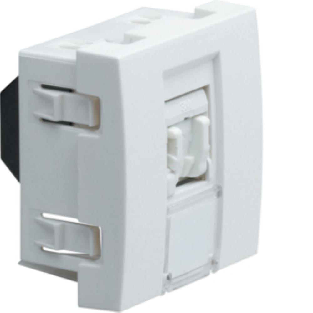 gniazdo SYSTO inform.1x RJ45 kat.5e UTP 2-mod. białe