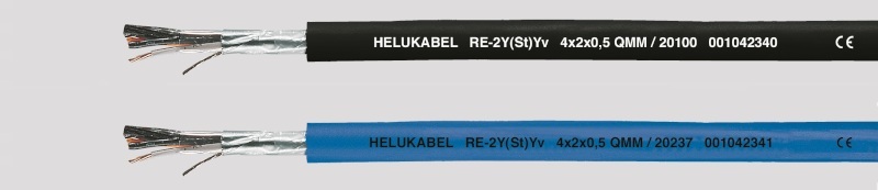 kabel RE-2Y(ST)Y 1x2x1,3 czarn 20125