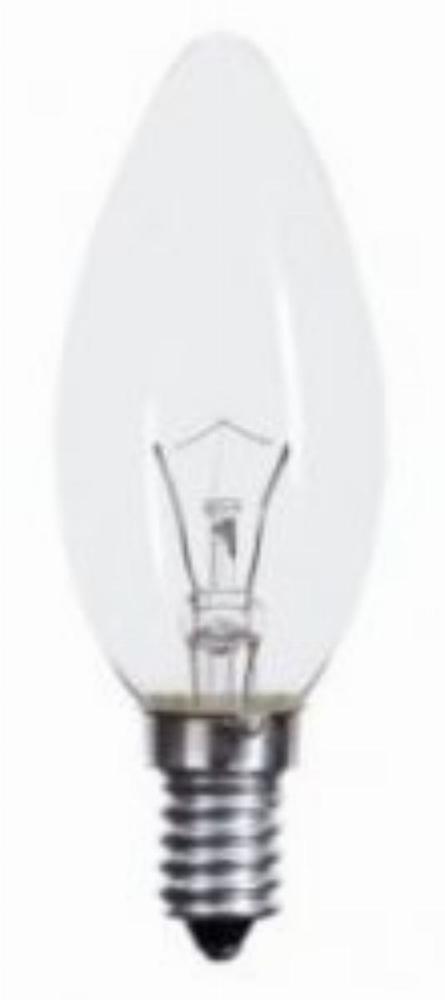 żarówka wysokotemperaturowa SOLEO E14 B35 40W 230V 1000h świeczka przezroczysty 
