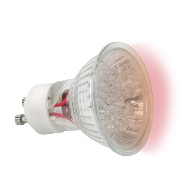 żarówka LED LED20 GU10 1,3W czerwona 