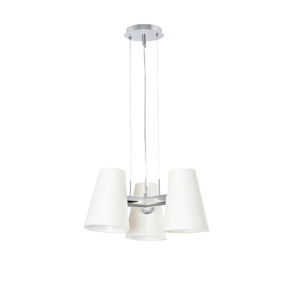oprawa LUPE PENDANT W biały 3xE27