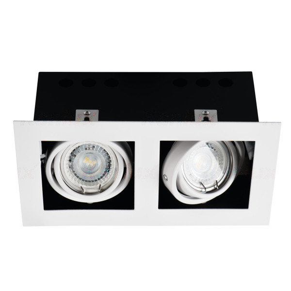 oprawa MERIL DLP-250-W biała 2xGU10 p/t