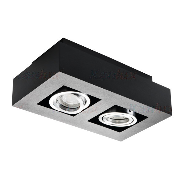 oprawa STOBI DLP-250-B czarna 2xGU10 n/t