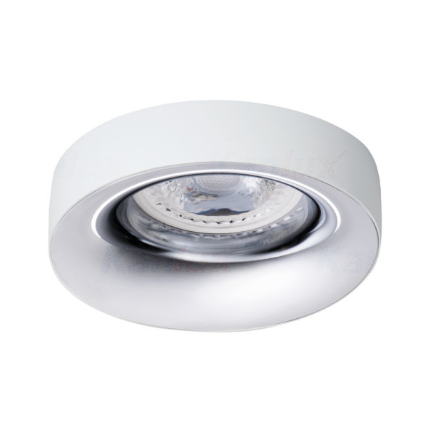 oprawa ELNIS L W/C 1xGU10 12V/230V p/t bial/chro 27806