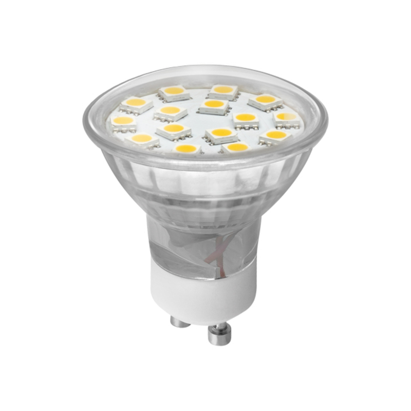 żarówka LED LED15 SMD GU10 2,5W 210lm 2900-3500K
