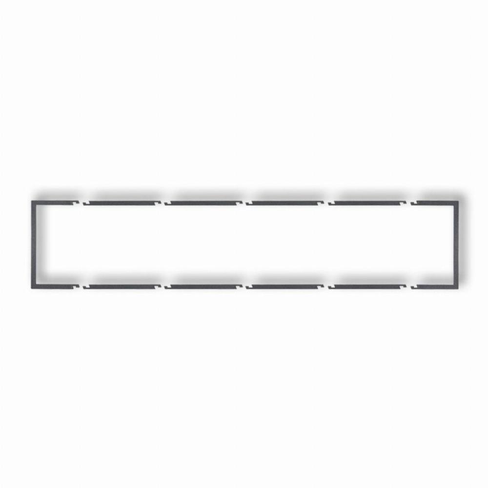 ramka DECO 5-kr.wypeln.grafit 11DRW-5