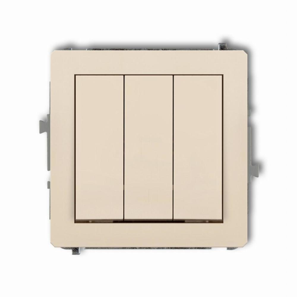 łącznik DECO 3-kr.beżowy 1DWP-7